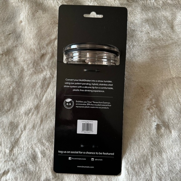 NEW! BRUMATE Mocha Multishaker Straw Lid, New in Package - Picture 9 of 16